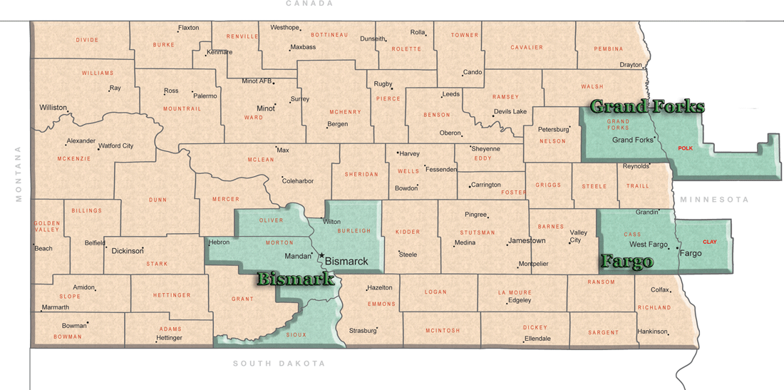 ND msa map